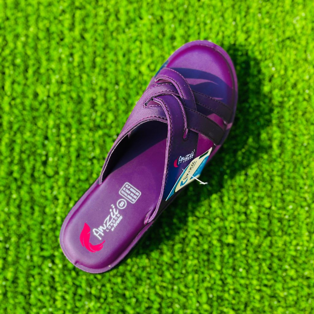 Stylish Brown Cross Strap Slippers for Women | Comfortable & Trendy Footwear