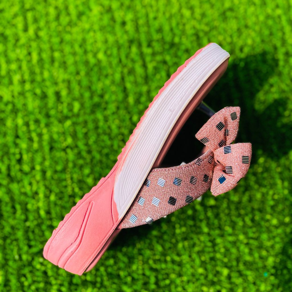 Medicated Comfort Soft Floral Pink Slippers for Women | Orthopedic Cushioned Flip Flop House Slippers